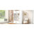 4-in-1 Hall Tree with Padded Bench, 4 Hooks, and Multi-Tier Storage Shelves-129607295