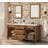 Marlie 72'' Double Bathroom Vanity with Quartz Top