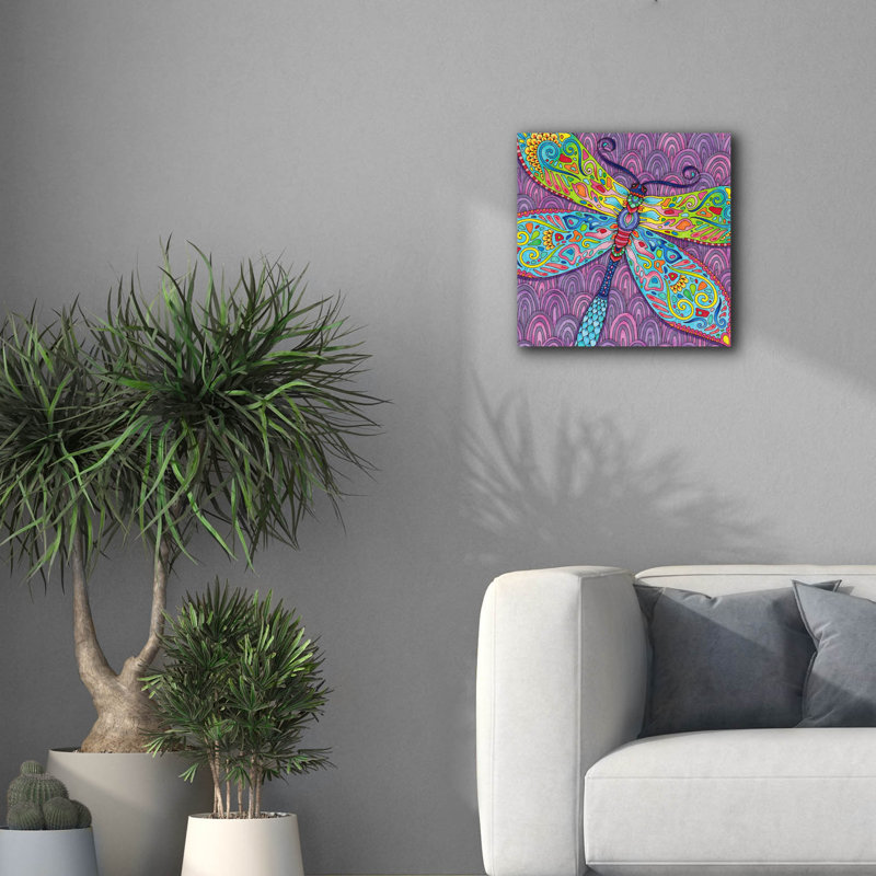 «Winged Things 3» par Hello Angel, H 18 po x l 18 po x P 0,75 po