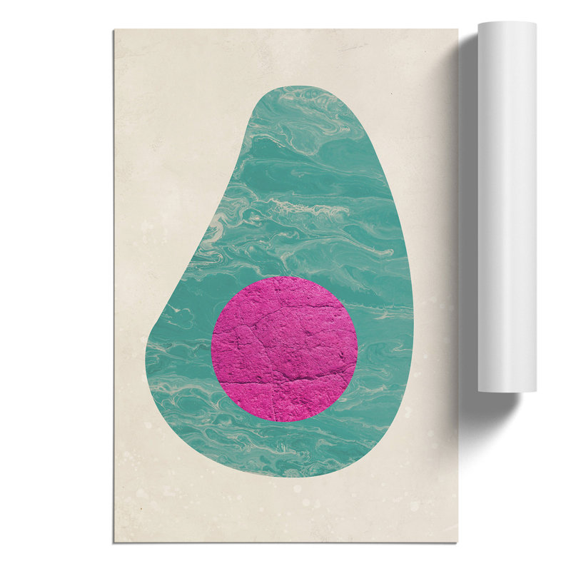 Avocado - Frameless Print, 42cm H x 30cm W x 0.1cm D