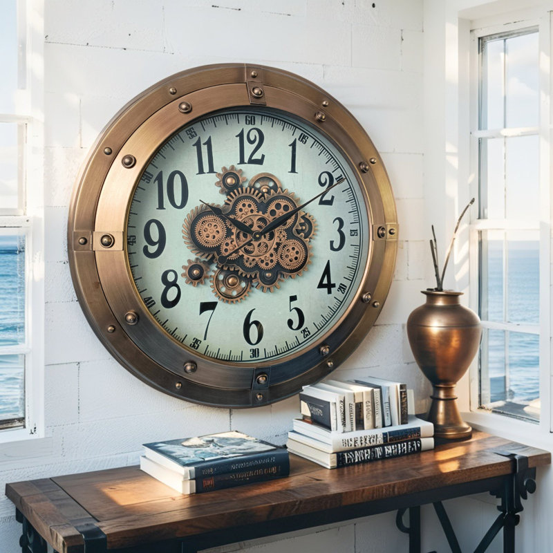 Metal Wall Clock