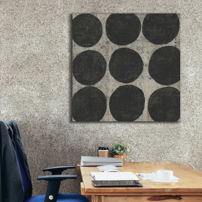  «Stone 3» par Chariklia Zarris, art mural sur toile, 37 po x 37 po
