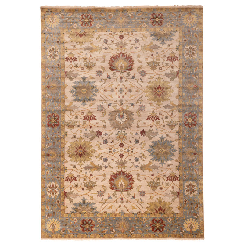 Tapis ivoire Jules Serapi 10 pi 0 po x 13 pi 11 po