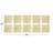 Glam Abstract Wall Decor on Metal