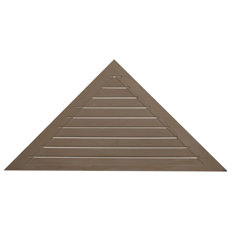24"H x 48"W x 1 1/4"D Triangle Gable Vent