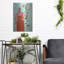  «I Speak To My Plants» par Bebe Keith, art mural en métal, 12 po x 16 po
