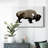 Monochrome Bison I-Gallery Wrapped Canvas-1931144835