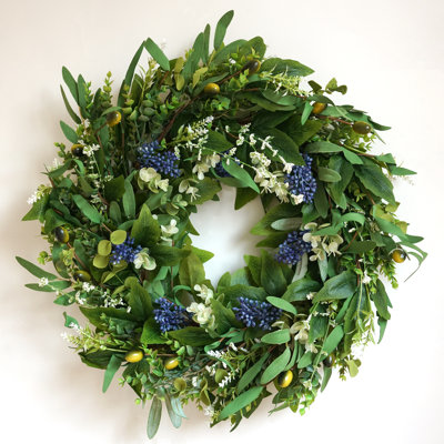 26-Inch Eucalyptus Olive  Leaves Wreaths