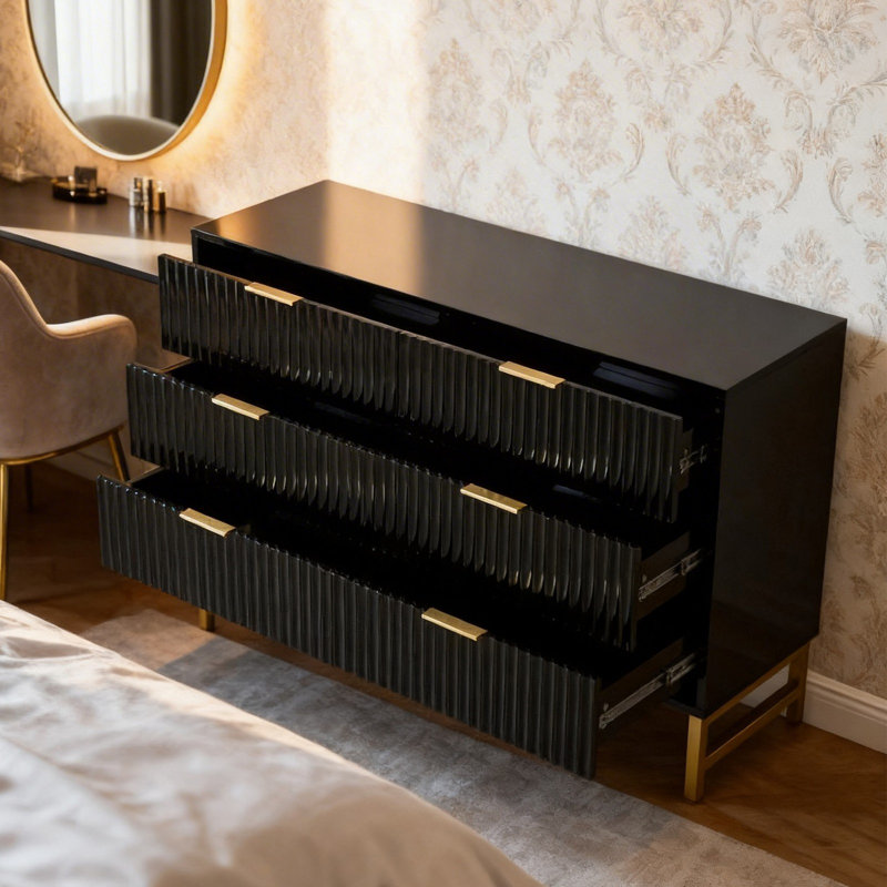 120cm W 6 - Drawer Chest of Drawers