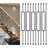 1/2" Square Balusters Rectangular Stair Balusters With  Swivel Shoes