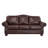 Somto 96" Genuine Leather Rolled Arm Sofa-20119978