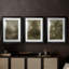 Paysage rétro CLxxl III - impression encadrée de qualité supérieure sur mesure mat - 3 pièces-1370244470-1370244468