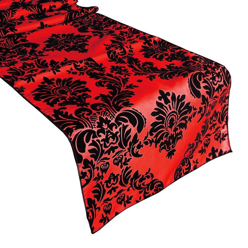 Batum, 60" x 12", Black/Red