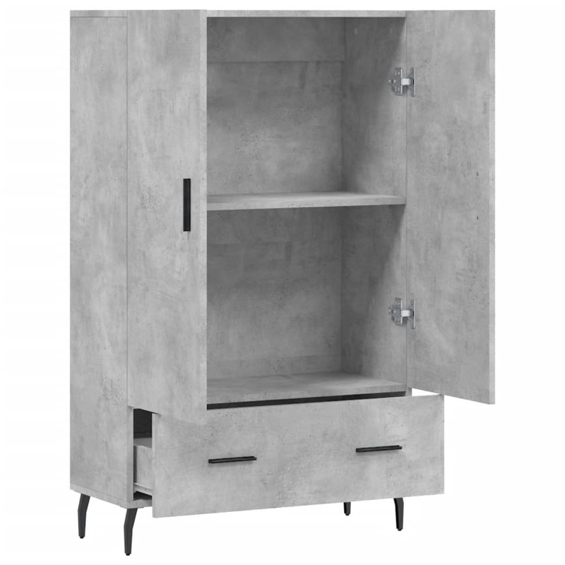 Magalis 69.5cm Sideboard, Concrete Oak