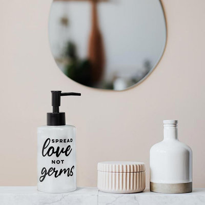 Pompe à savon Spread Love Not Germs