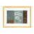 Toile avec cadre en bois beige est en rupture de stock