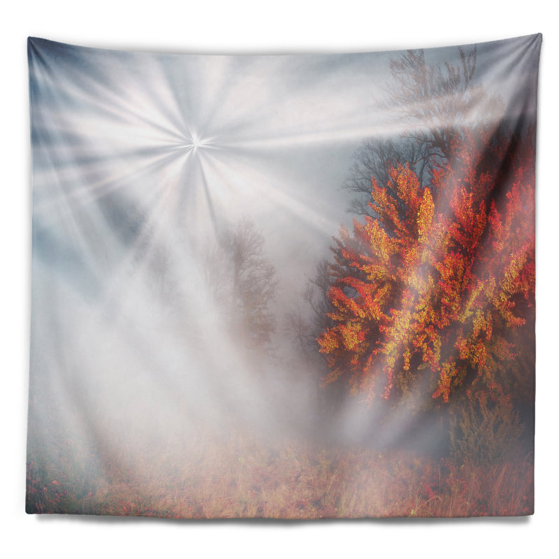 Landscape Polyester Tapestry, 32" H x 39" W