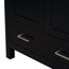 Ensemble de meuble-lavabo 60 po avec lavabos doubles (séparés), lavabos doubles en céramique, tablette de rangement et tiroirs séparés (miroir non inclus) - Solution de salle de bain moderne pour salles de bain spacieuses-2024193882
