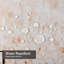 Rideau de douche rose vif avec 12 crochets-1135083462