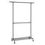 Rauscher 130cm Rolling Clothing Rack
