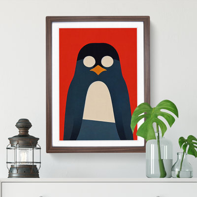 Penguin Abstract Art No.4 - Wall Art