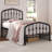 Valor Bed Frames Metal Platform Bed with Headboard-422472768-423181020
