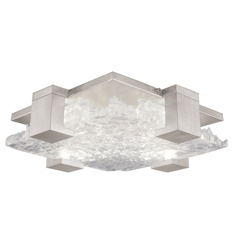 Plafonnier encastré à DEL 16,75 po Terra, Argent, Clair