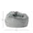 Factory Direct Partners 30 inch Round Velvety Bean Bag for Kids and Teens-114989735