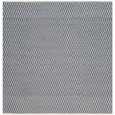 Bester Hand Woven Cotton Geometric Rug