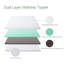 Surmatelas en mousse à mémoire de forme de 4 po Nebo Alwyn Home-1364943576
