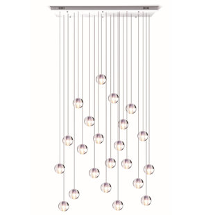 Luminaire suspendu sphère 22 lumières