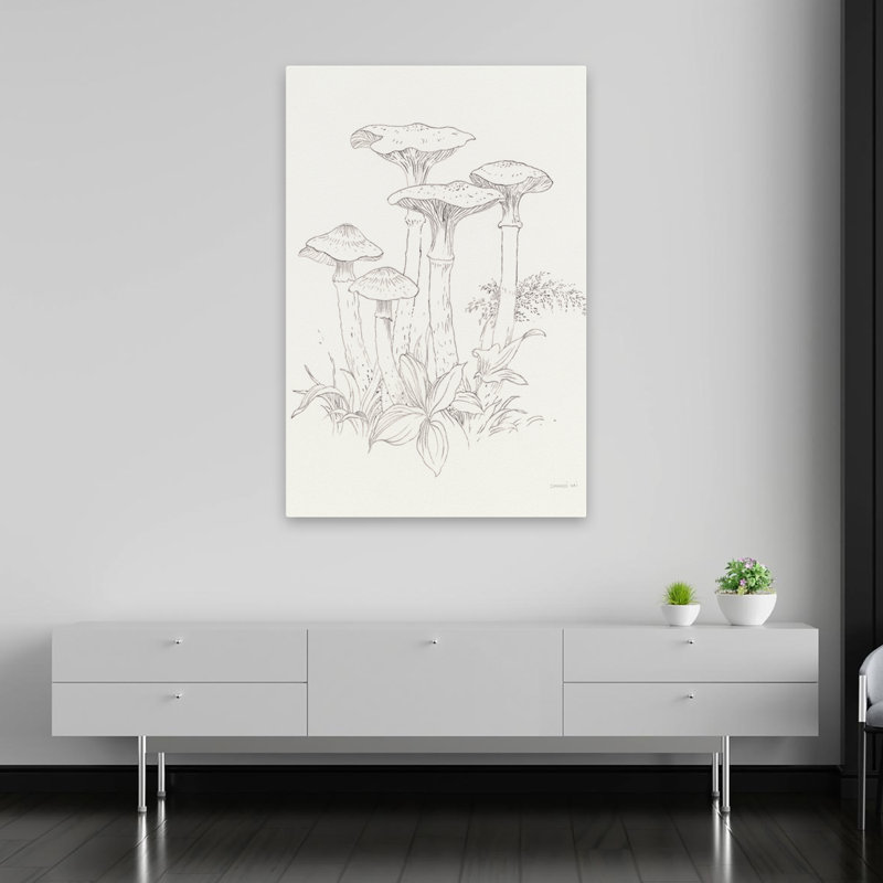Dessin et dessins, dessin de nature I, H 60 po x l 40 po