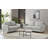 56.5'' Linen Loveseat Sofa with Storage Space Square  Arm-1464188463