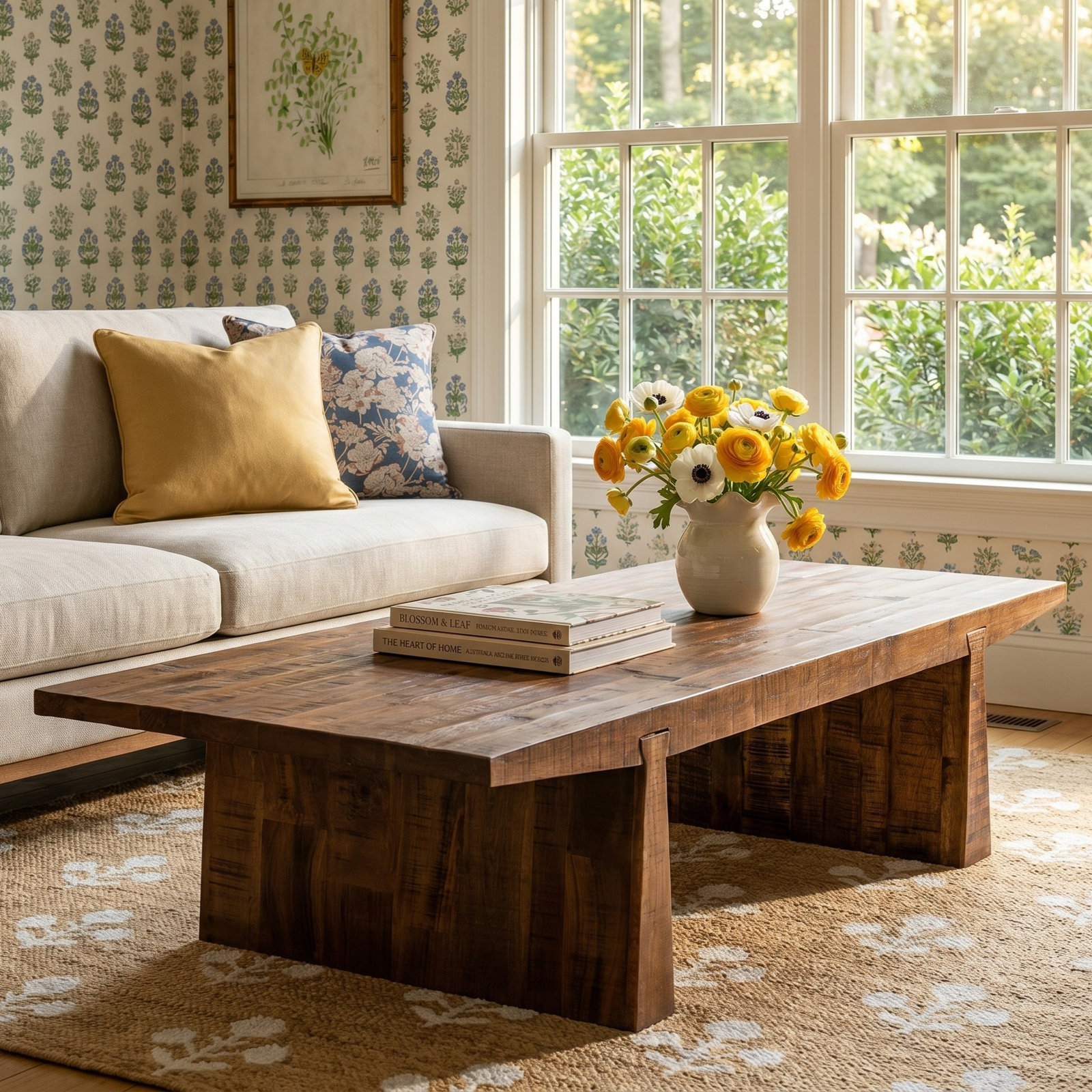Janke 60" Rustic Coffee Table