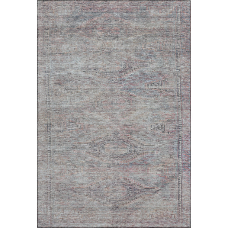 Premium Machine Washable Marasco AMF1631 Global Rug