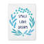 Smile Love Dream - Wrapped Canvas Print-1590192378
