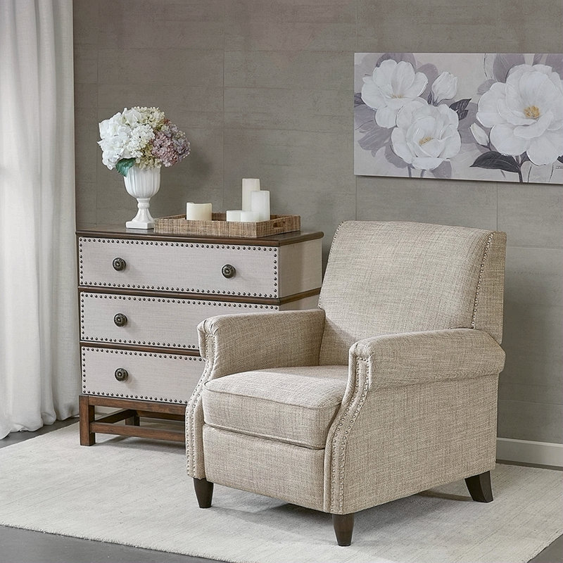 Fauteuil inclinable par pression