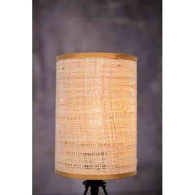 Mini lampe de table en rotin Baltierra