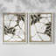 Impression encadrée Melty Blooms I-Premium - prête à être accrochée - aucun clou requis - aucun clou requis-773320486-773320481