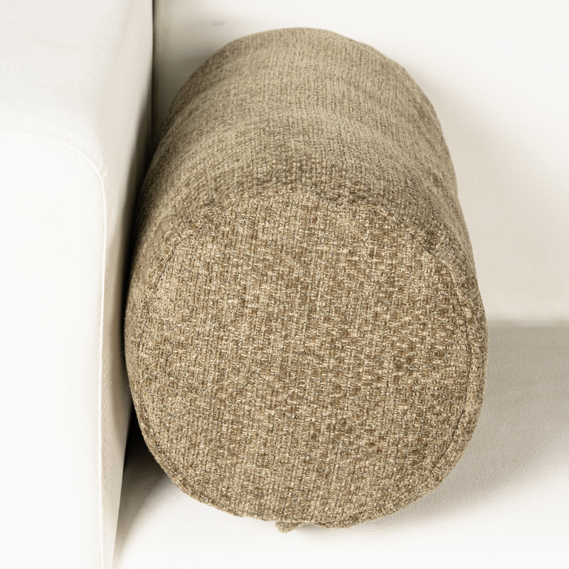 Coussin Serenity, 39 po x 8 po, Olive foncé, polyester