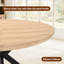 Ensemble de table de salle à manger 47,2 po avec 4 chaises rembourrées-131082359-131082360