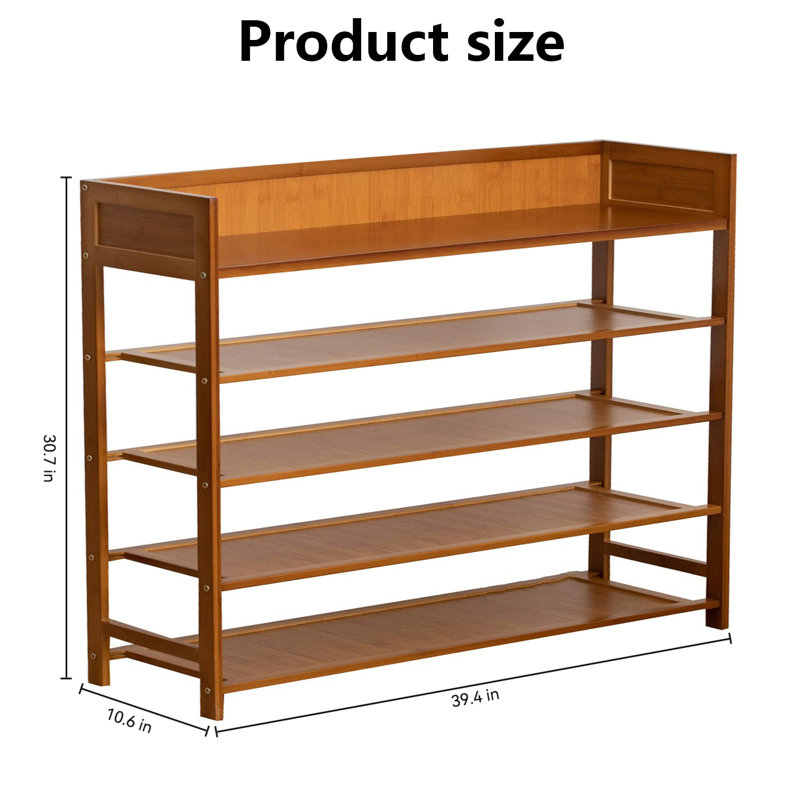Bamboo Shoe Rack, 5Th Floor Shoe Rack Storage In The Entrance Hallway Closet
