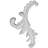 Galway 9.75'' H x 5.88'' W x 1'' D Urethane Onlay Scroll