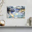 Impression abstraite sur paillettes-92518993