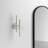 Poco Steel Armed Sconce-861966917