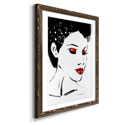 «Sketchy Pop II», reproduction d'art sur papier encadrée