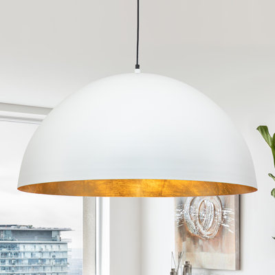 Luminaire suspendu industriel surdimensionné en métal surdimensionné