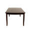 Table de salle à manger espresso 1pc