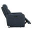 Fauteuil inclinable électrique en cuir véritable 33 po Leena-110525906