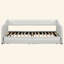 Twin XL To King Size Upholstered Daybed With Two Drawers-1297502755